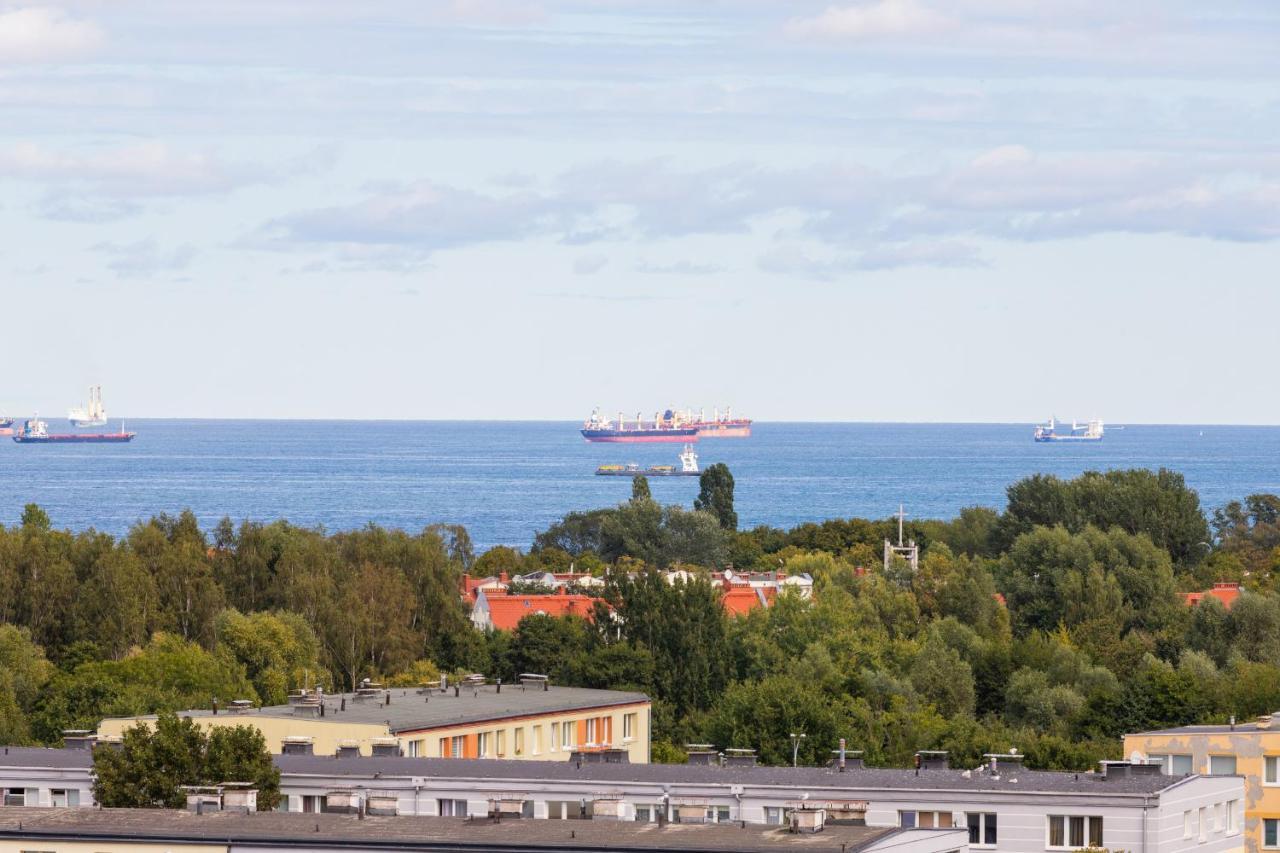 Seaview Apartment Gdansk Przymorze By Noclegi Renters Esterno foto